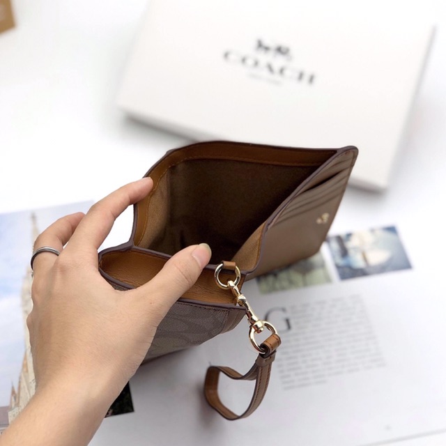 ‼️Rẻ nhất Shopee‼️Ví Coach Flap phone