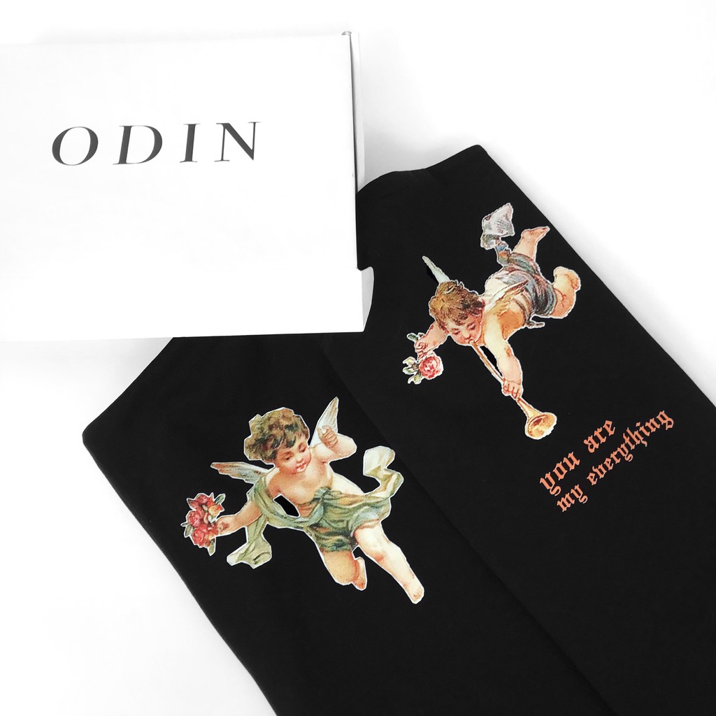 Áo Thun Oversize Cupids, Áo phông chất liệu 100% cotton co giãn 2 chiều, Local Brand ODIN CLUB