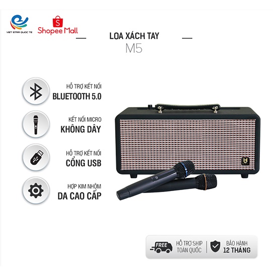 Loa di động cao cấp chính hãng Best Sound M5 Musicbox (hàng nhập khẩu)
