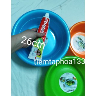 Combo 5 thau nhưa nhiều size