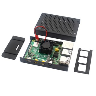 Vỏ nhôm cho máy tính nhúng Raspberry pi 4