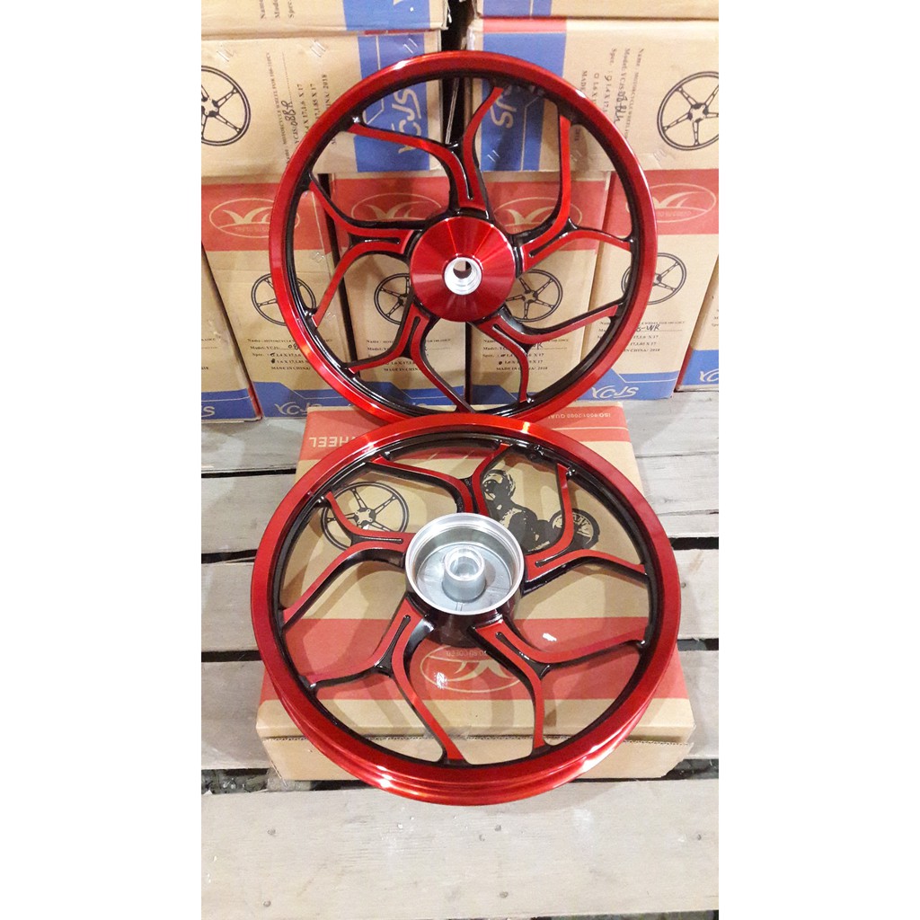 Vành 10 nan cơ Honda màu Đỏ