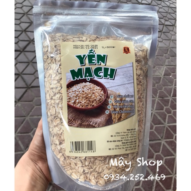 [Mã SKAMLTSM9 giảm 10% đơn 99K] Yến mạch 500g