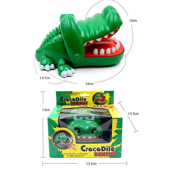 Đồ Chơi Khám Răng Cá Sấu Crocodile Dentist