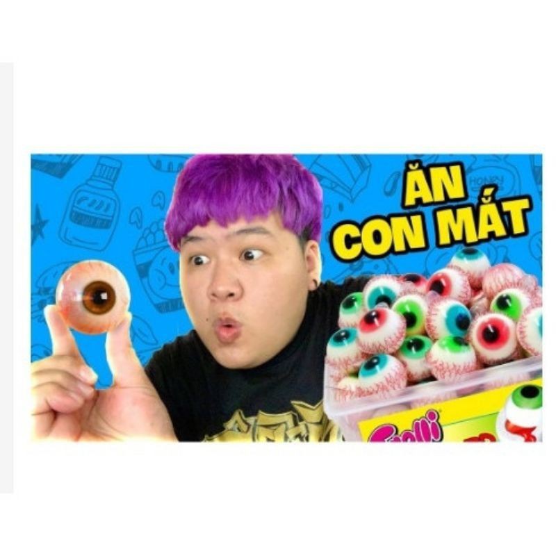 [Mã 156FMCGSALE hoàn 8% đơn 500K] Kẹo dẻo Trolli hình mắt siêu hót | BigBuy360 - bigbuy360.vn