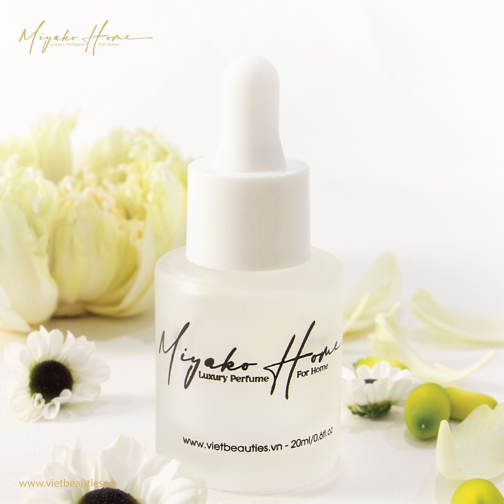 Tinh dầu nước hoa nguyên chất MIYAKO HOME, tinh dầu thơm phòng lưu hương lâu 20ml