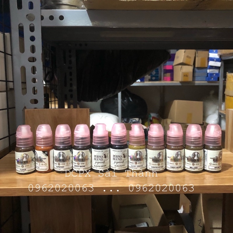 Mực Perma Blend Mẫu Mới Đủ Các Màu/ DCPX SÀI THÀNH HCM