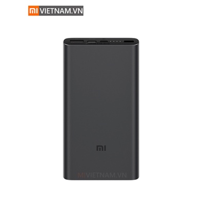 Pin dự phòng XIAOMI Sạc nhanh 18W 10000 mAh Gen 3 cho iPhone IP Samsung Oppo iPad Dung lượng cao chính hãng vỏ nhôm