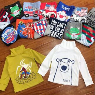 Áo Jumping Beans cổ lọ xuất dư