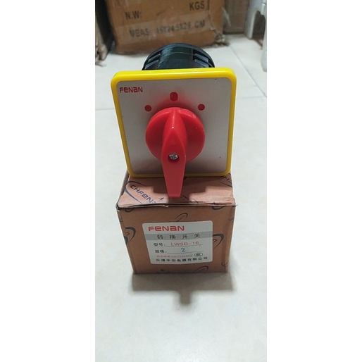 Công tắc chuyển mạch Fenan LW5D -16/2  500V 15A