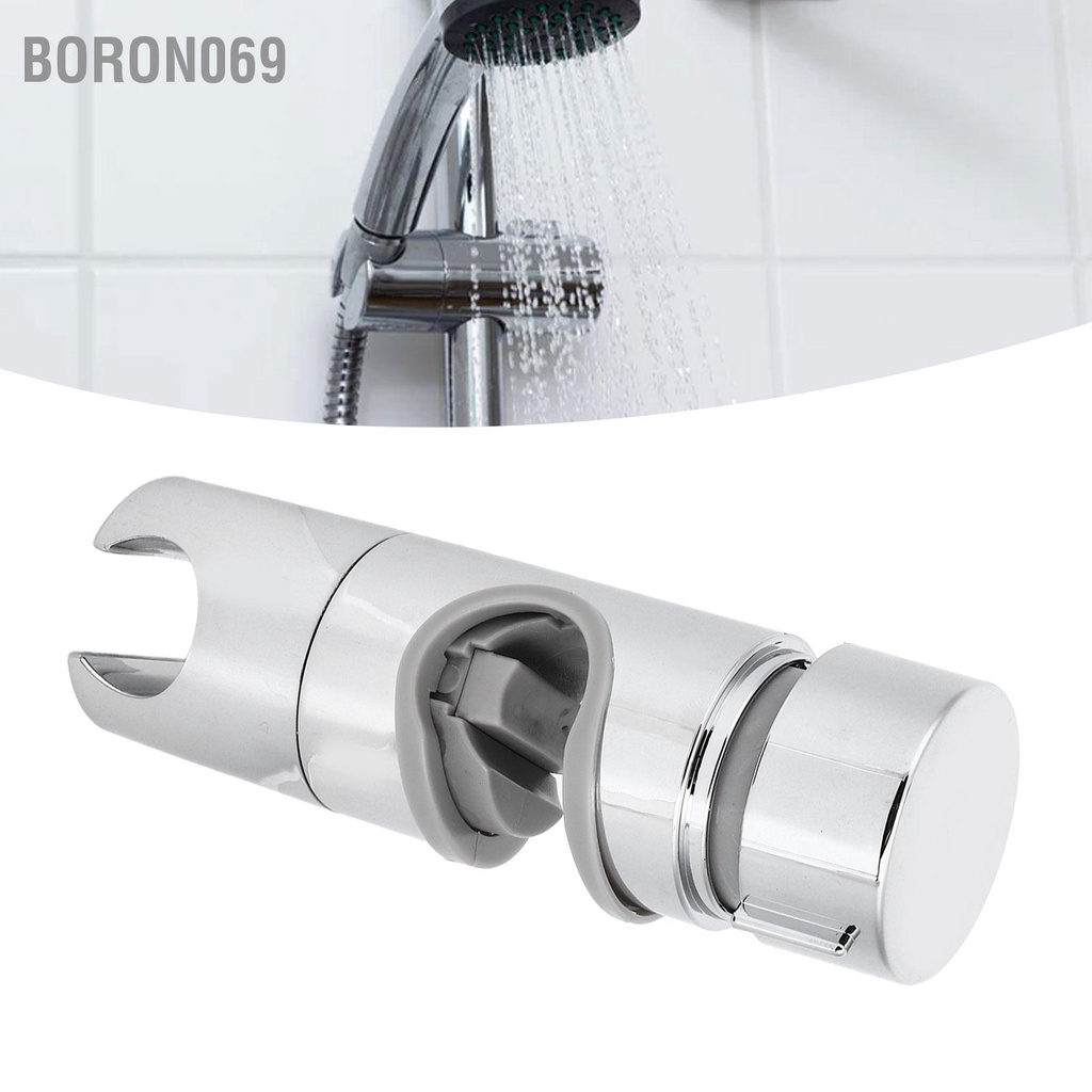 Boron069 Giá đỡ đầu thanh ray có thể điều chỉnh thay thế đa năng cho Thanh tắm 18‑25mm