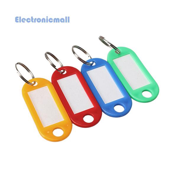 Set 100 Móc Khóa Nhựa Ghi Thông Tin Cá Nhân
