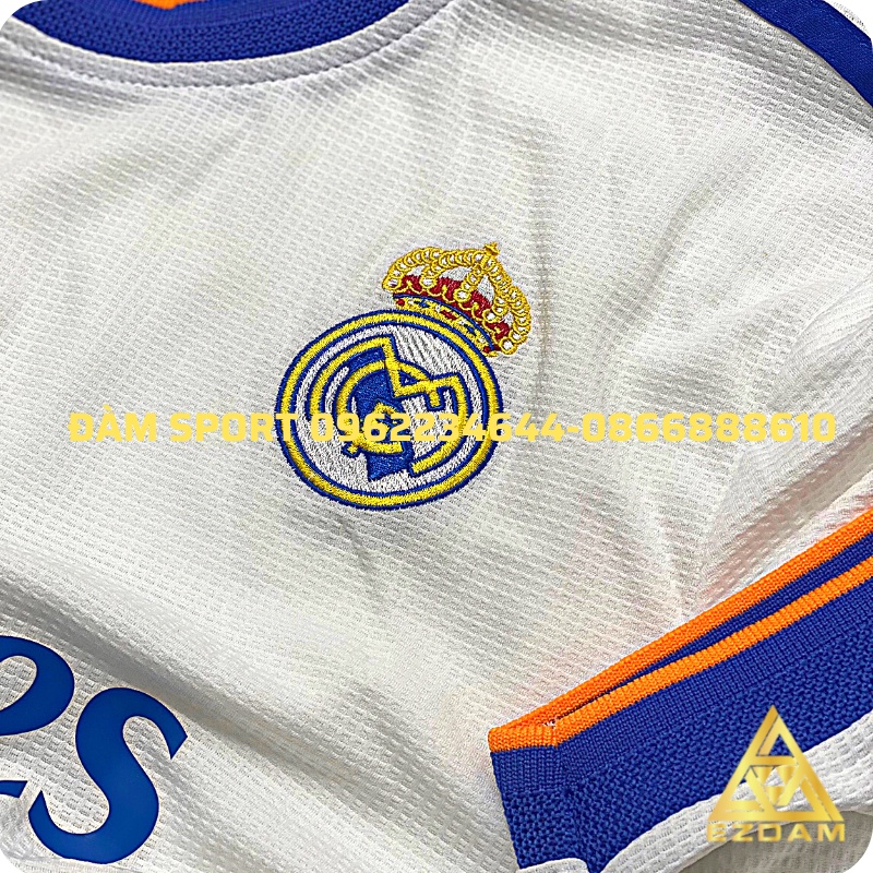 ÁO BÓNG ĐÁ REAL MARED BẢN PLAYER  MẪU MỚI NHẤT 2021 , ÁO ĐÁ BÓNG ĐẸP HÀNG THÁI CAO CẤP- ĐÀM SPORT