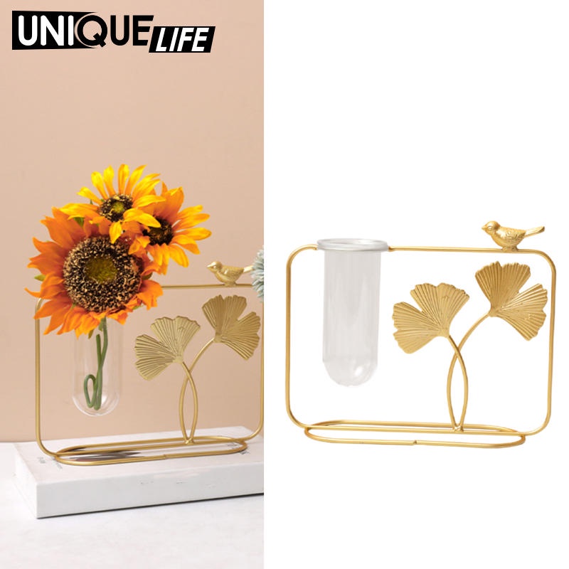 Bình hoa thủy canh bằng thủy tinh trong suốt để bàn trang trí nhà cửa/văn phòng