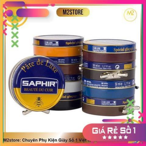 HG2303 Xi đánh bóng giày Saphir Pate De Luxe BDC Pháp 50ml (XDG04)