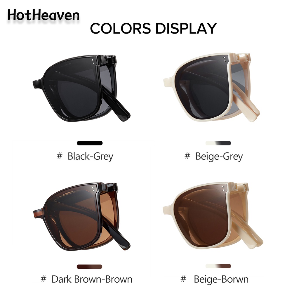 Kính Mát Gọng Oval Chống Tia UV 5 Màu Thời Trang