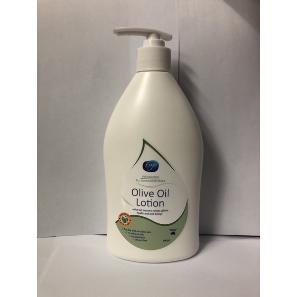 Kem dưỡng thể Enya Olive Oil Lotion 500ml.Made in Úc
