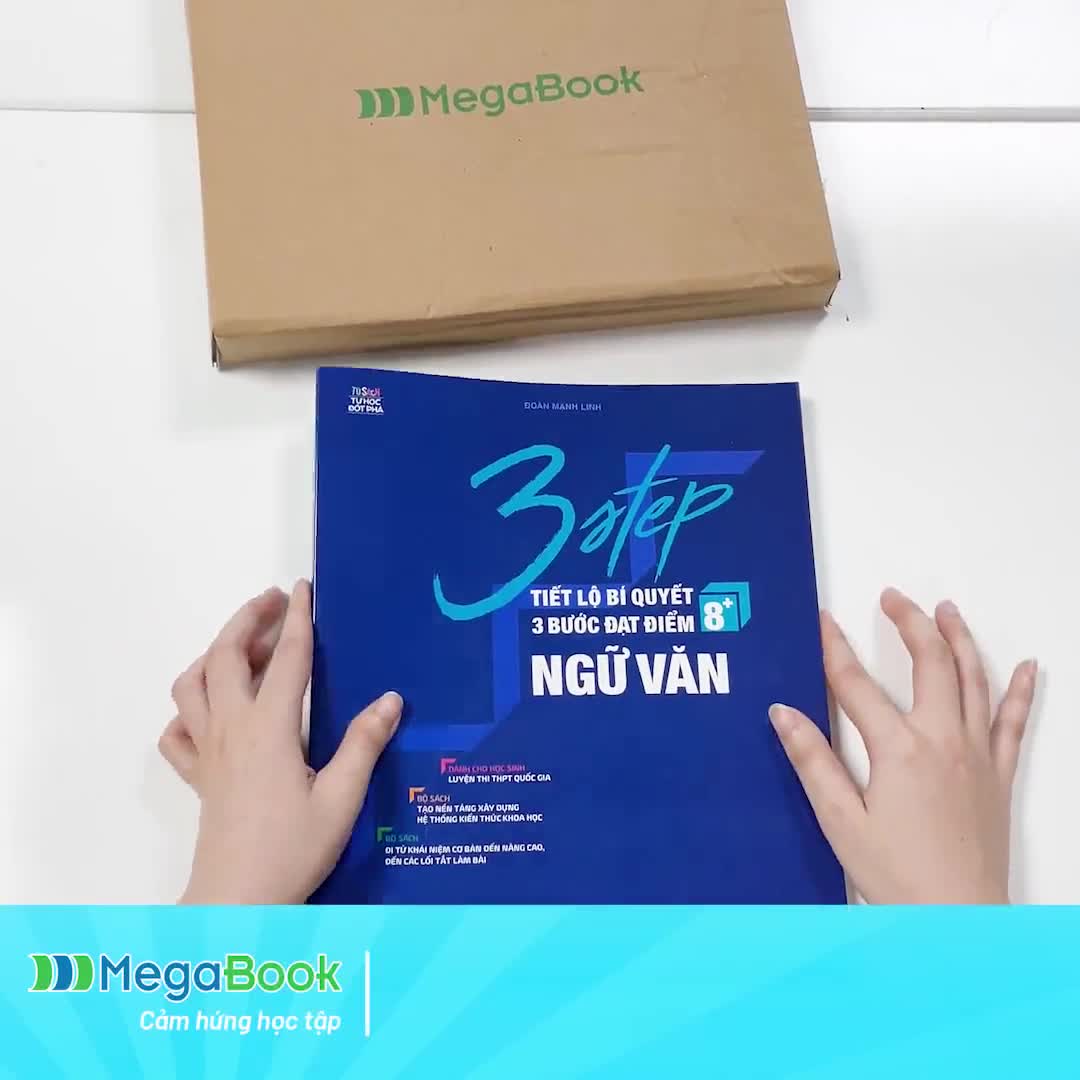 Sách 3 Step – Tiết lộ bí quyết 3 bước đạt điểm 8+ Ngữ Văn | BigBuy360 - bigbuy360.vn