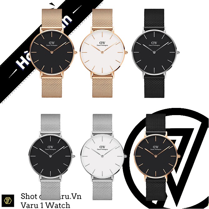 [Chính Hãng] Đồng hồ nam DW Daniel Wellington Classic Petite Melrose , Ashfield ,Sterling size 32mm , 36mm dây thép