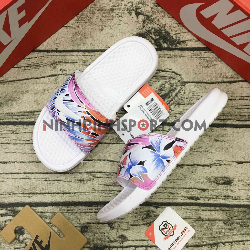 Dép thể thao nữ Nike Benassi JDI Floral 618919-113