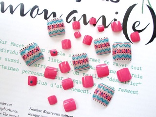 Set Móng Chân Giả J43