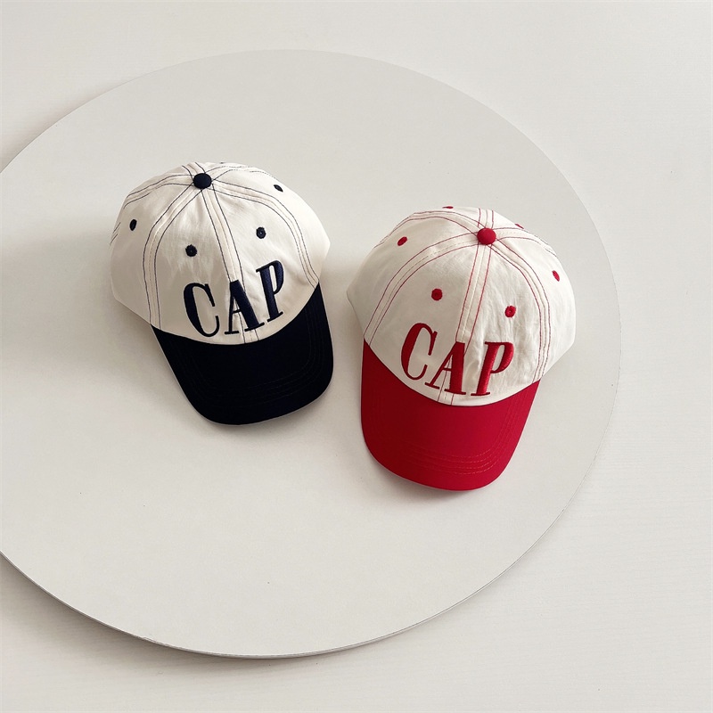 Nón Kết Thêu Chữ Nhiều Màu Sắc Cá Tính Phong Cách Hàn Quốc Dành Cho Trẻ Em