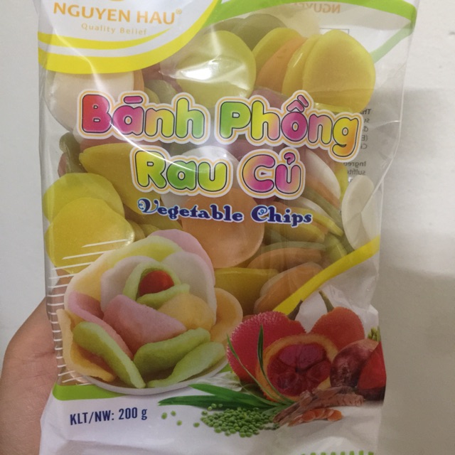 Phồng tôm rau củ 180g