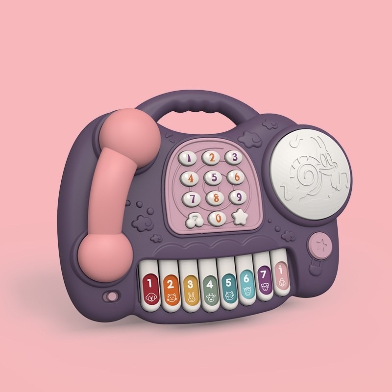 điện thoại đồ chơi cho bé siêu đẹp - chất lượng cao - có nhạc (MB199-2216a/39p)
