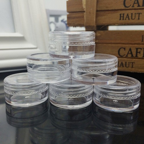 Set 50 Hộp Nhựa Đựng Mẫu Thử Mỹ Phẩm 5 Gram