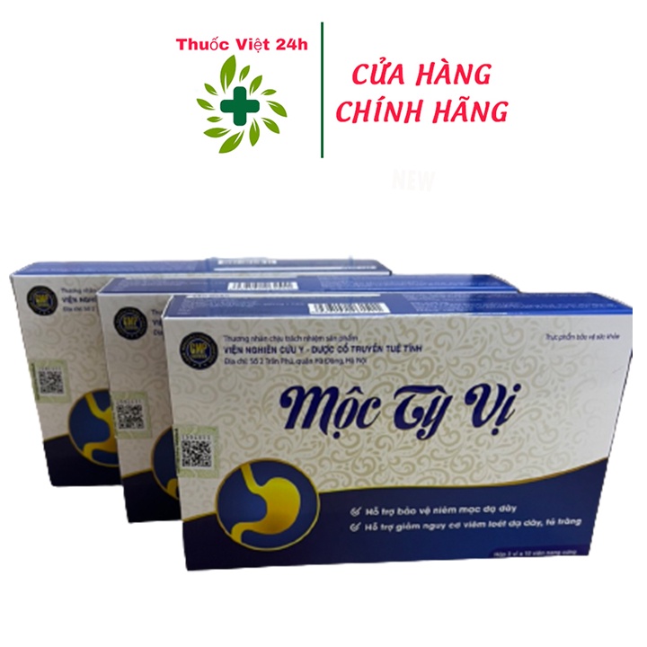 Mộc Tỳ Vị - Giảm Trào Ngược, Dứt Điểm Loét Dạ Dày 30 viên - Thuocviet24h