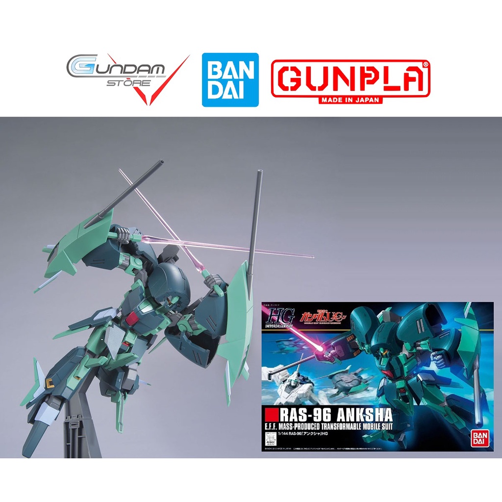 Mô Hình Gundam HG ANKSHA RAS-96 Bandai 1/144 HGUC UC Đồ Chơi Lắp Ráp Anime Nhật