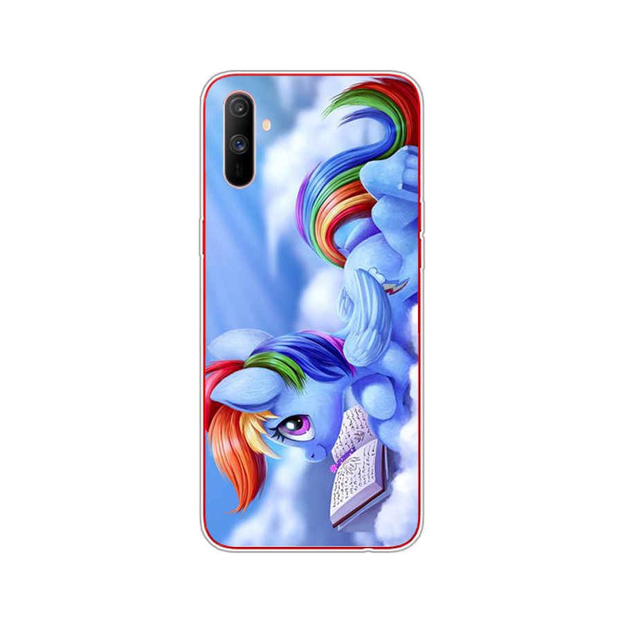 Ốp Lưng Điện Thoại Bằng Silicone Tpu Mềm In Hình My Little Pony Cho Oppo Realme C3 / A1K / A37 / Neo 9 / F1 / A35 / F9 Pro