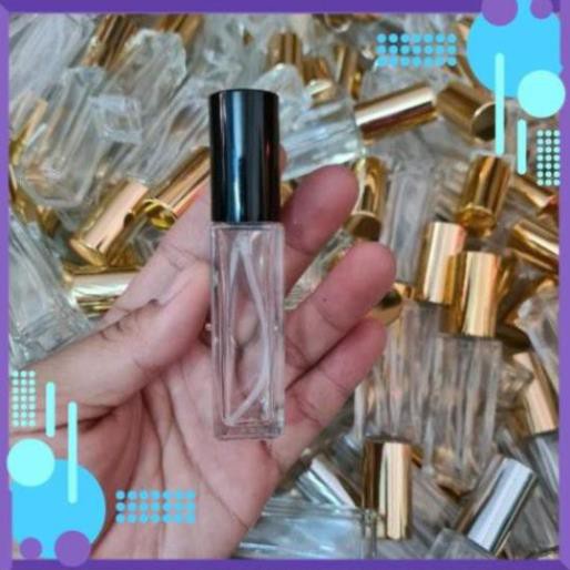 Lọ Chiết Nước Hoa ❤ RẺ VÔ ĐỊCH ❤ Chai lọ chiết nước hoa 10ml 5ml vuông đựng dầu thơm , phụ kiện du lịch