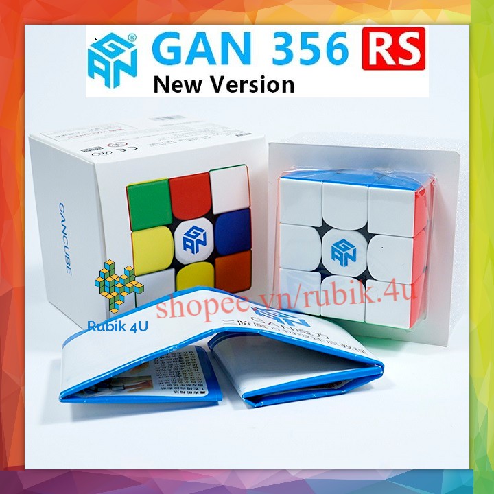 Rubik 3x3 GAN 356 RS - Siêu Phẩm Gan RS 3x3x3 Cube Rubic 3 Tầng