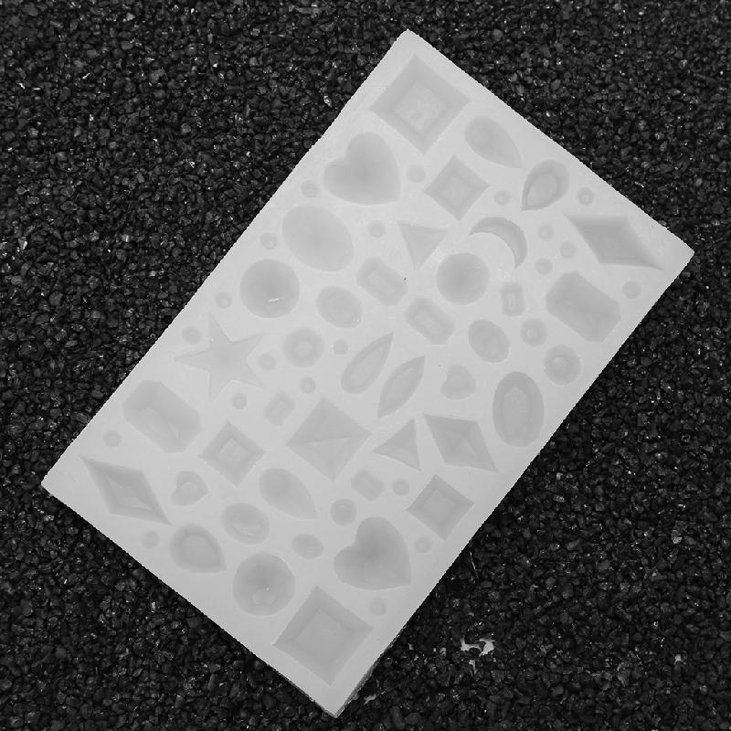 Khuôn silicone tạo hình làm bánh kẹo mặt trang sức hình trăng sao
