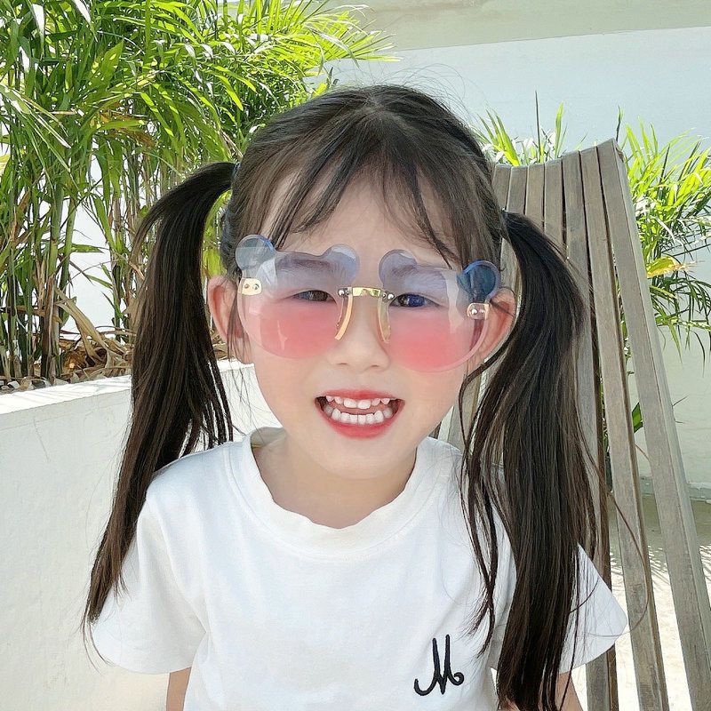 Kính Mát Chống Tia UV Hình Gấu Đáng Yêu Cho Bé