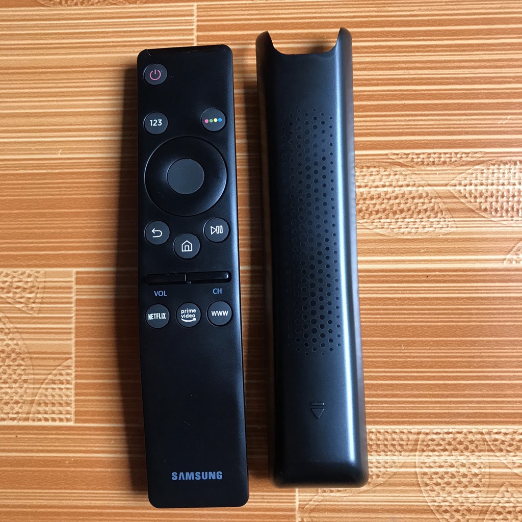 Điều khiển tivi samsung 4k smart lưng cong màu đen hàng chính hãng