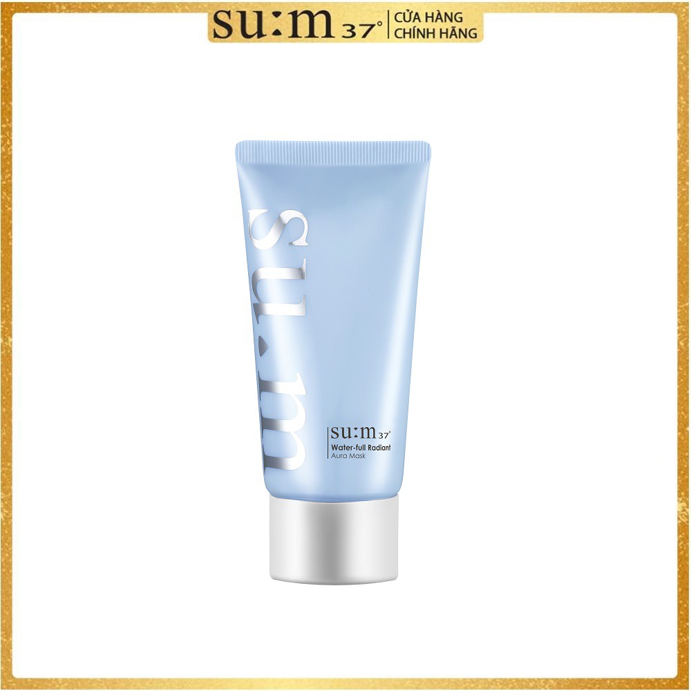 [HB Gift Phiên bản trải nghiệm] Mặt nạ tẩy tế bào chết dưỡng sáng da Su:m37 Water-full Radiant Aura Mask Gimmick