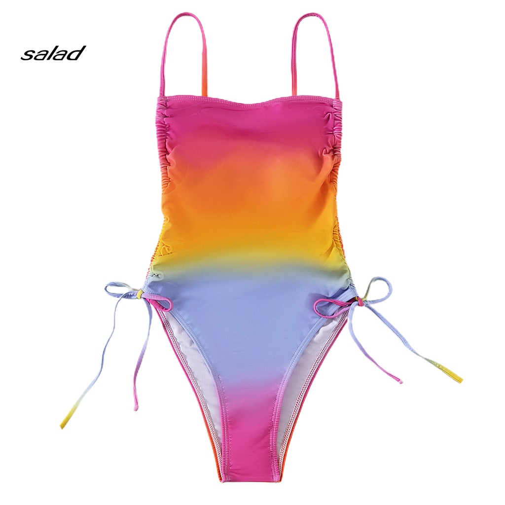 Bộ đồ bơi một mảnh hở vai không dây thời trang đi biển
 | BigBuy360 - bigbuy360.vn