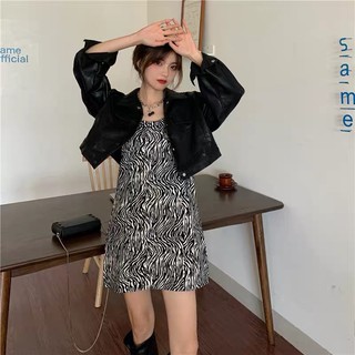 [HÀNG ORDER] Áo khoác da mềm dáng croptop freesize (ảnh thật ở cuối)