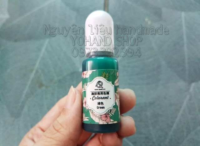 Màu UV  17gram - Kéo hình qua trái để xem mẫu thành phẩm