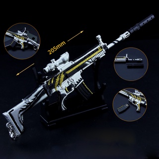 Mô hình pubg scar-l gold keel 21cm