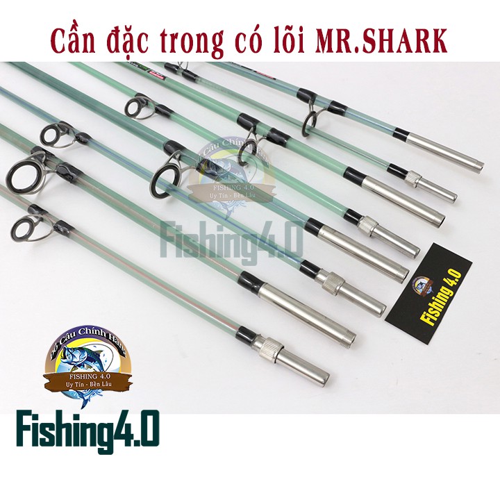 Cần Đặc Có Lõi Cao Cấp MR SHARK - Câu 2 Khúc đặc trong có tim câu cá bạo Lực