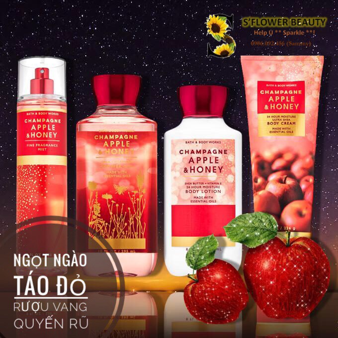 FALL 2020 | Sữa Dưỡng Thể Mịn Da Bath &amp; Body Works - Golden Sunflower | Lavender In Bloom | Champagne Apple &amp; Honey