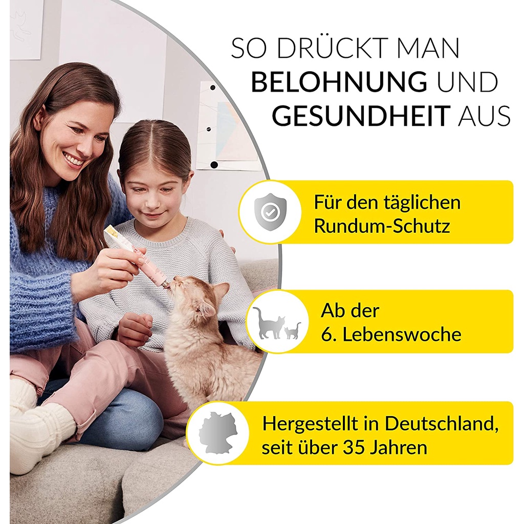 Gel Gimcat Cheese Biotin Paste dưỡng lông và đẹp lông cho mèo