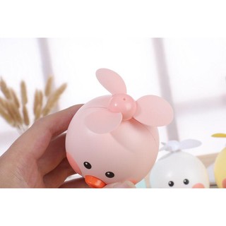 Quạt mini hình chú vịt
