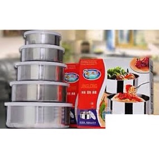 Bộ thố Inox 5 cái