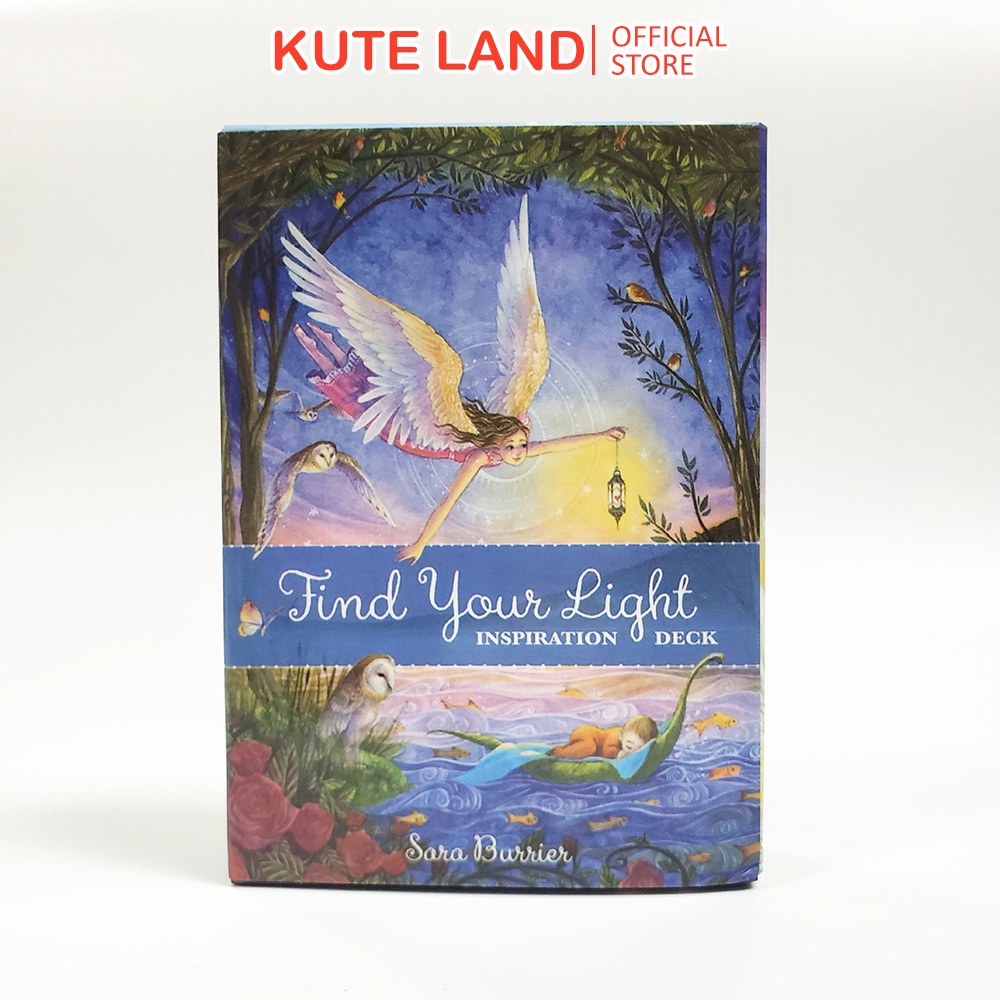 Bộ Bài Find Your Light Inspiration Deck 44 Lá Bài Tặng Đá Thanh Tẩy E17