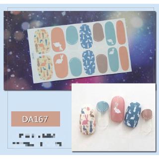 Set 14 Sticker Dán Móng Nghệ Thuật