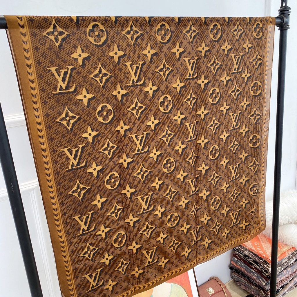 Khăn Choàng Lụa Pashmina Dáng Dài Chống Nắng Thời Trang Đi Biển Cho Nữ